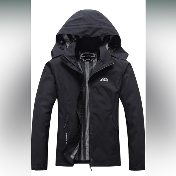 OTU Jackets & Blazers - OTU Women's Waterproof Rain Jacket Lightweight Hooded Raincoat